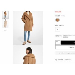 Teddy Bear Coat by Michael Kors